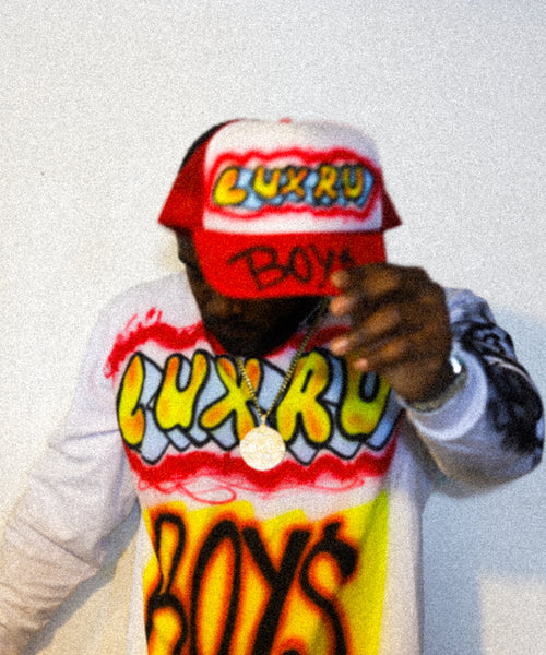 Lux Ru “Paid in Full” shirt and hat set