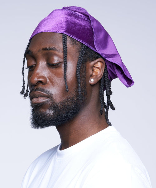 purple velvet durag