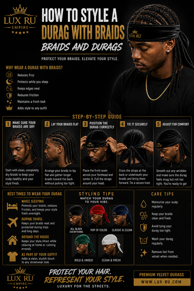 How to Style a Durag with Braids: The Complete Guide