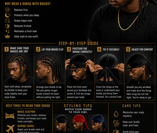 How to Style a Durag with Braids: The Complete Guide