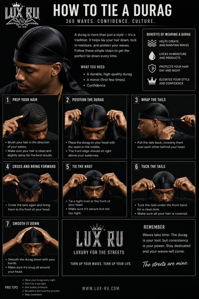 How to Tie a Durag: The Complete Step-by-Step Guide for Better Waves
