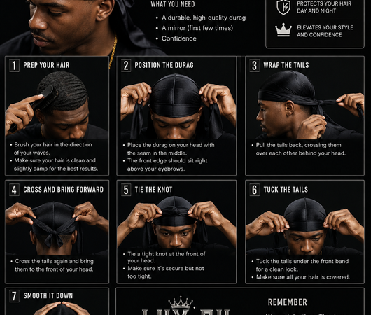 How to Tie a Durag: The Complete Step-by-Step Guide for Better Waves