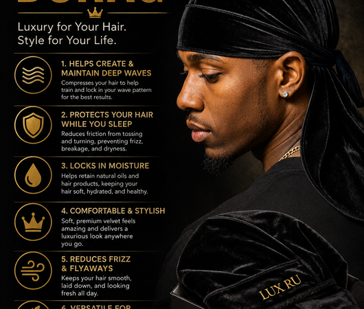 The Benefits of Wearing a Velvet Durag