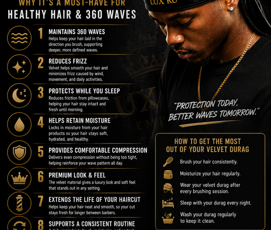 8 Benefits of a Velvet Durag for Healthy Hair and 360 Wave