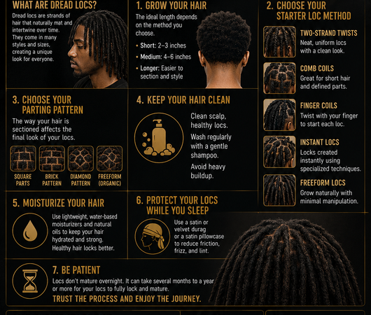 How to Start Dread Locs: A Complete Beginner’s Guide