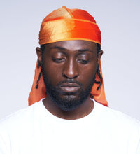 Orange Velvet Durag