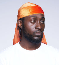 Orange Velvet Durag