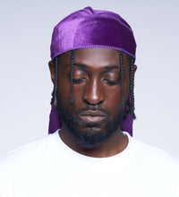 purple velvet durag