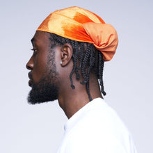 Orange Velvet Durag