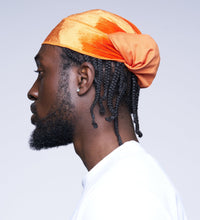 Orange Velvet Durag