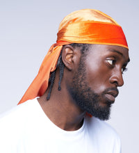 Orange Velvet Durag