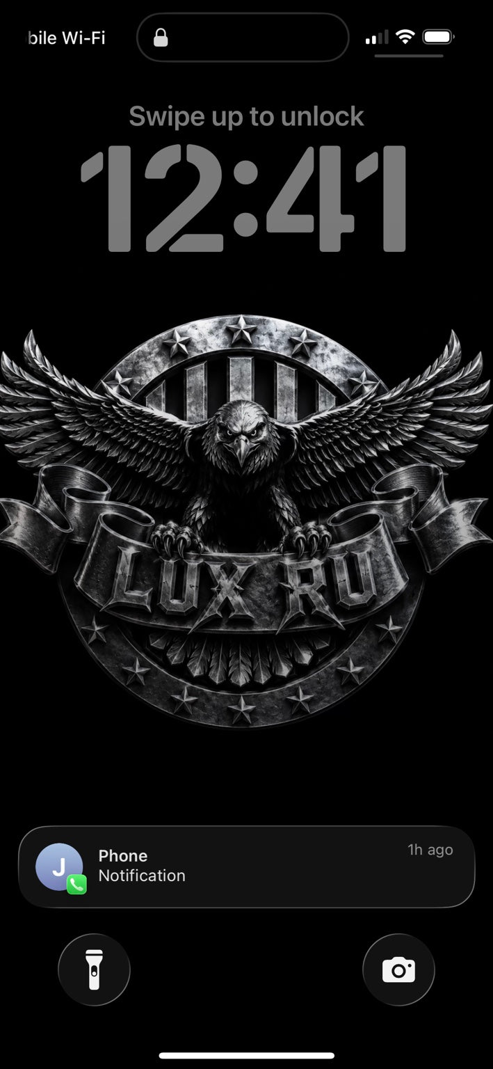 Lux Ru eagle emblem